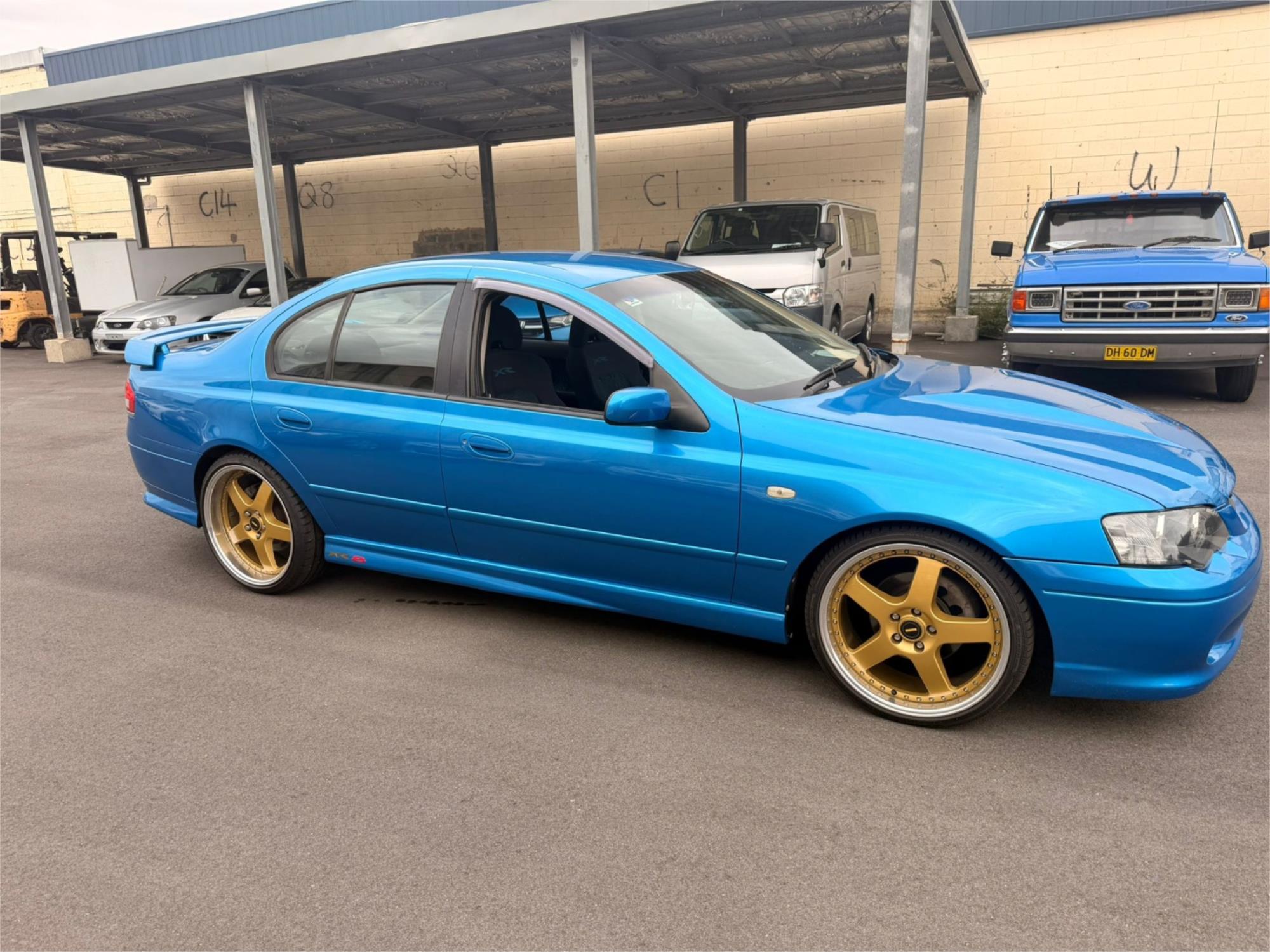 2003 FORD FALCON 4D SEDAN XR8 BA